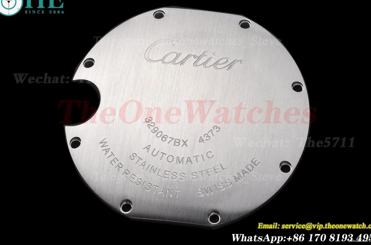 Stk White NH05 De SS Ballon GDF 33mm Bleu LE Cartier 0227